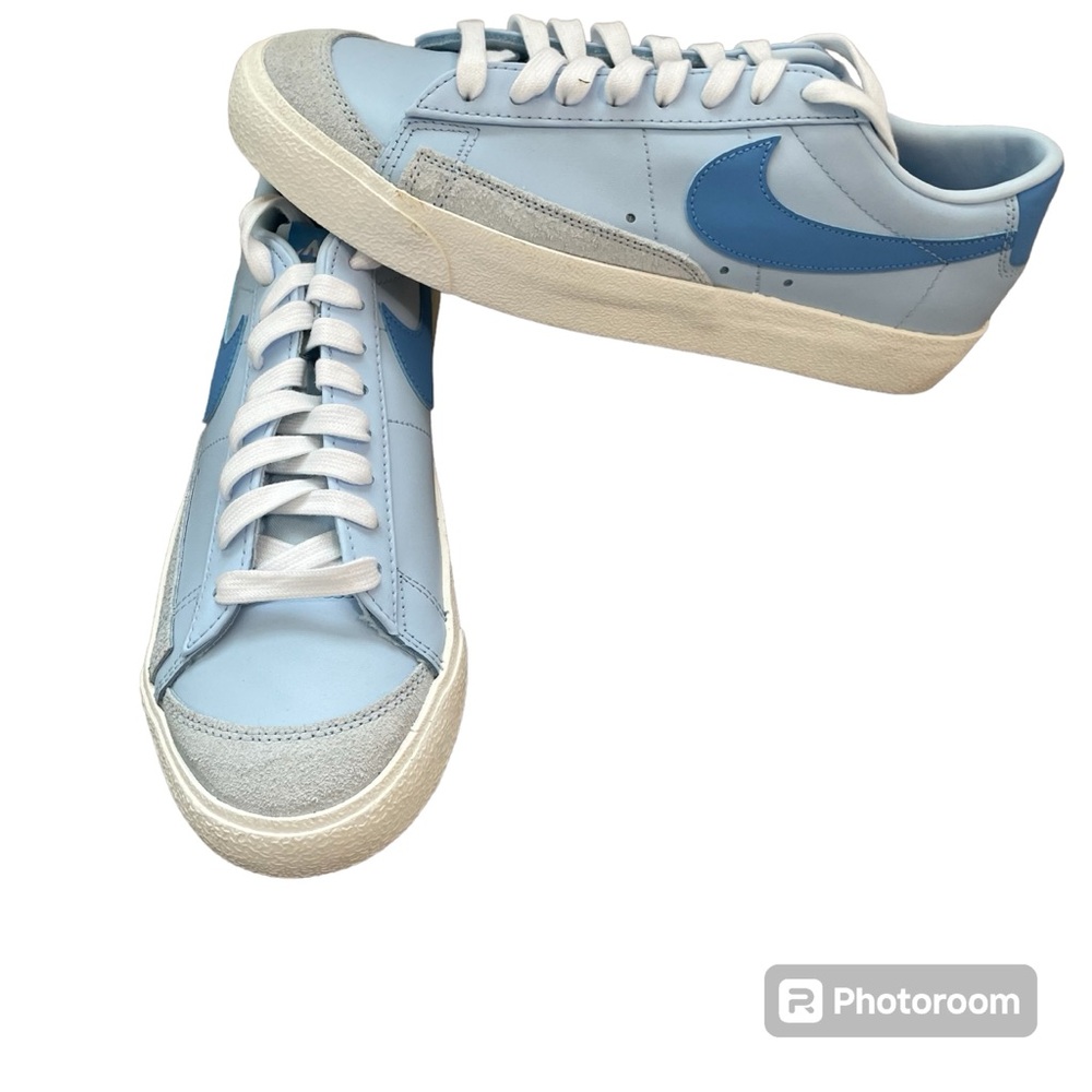 Nike Blazer Low '77 Vintage FD0281 400 Celestine Blue/Sail/White Mens Size 9.5